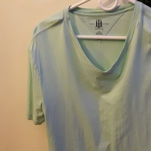 Tommy Hilfiger mint green mens vneck